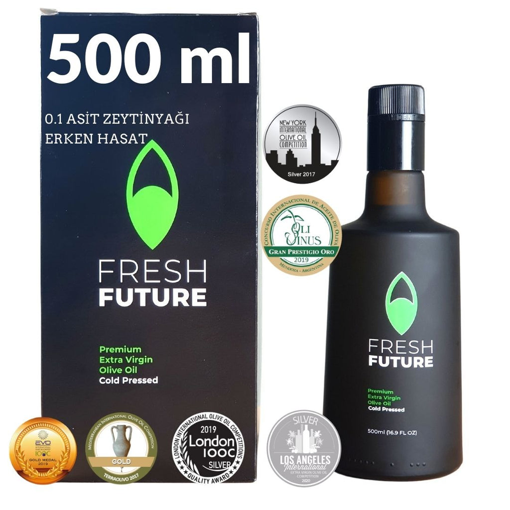 500 ML Premium Naturel Sızma Zeytinyağı Sınırlı(Limited) Seri(Kargo Dahil)
